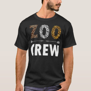 Zoo Crew Safari Zoologe Tiere T-Shirt