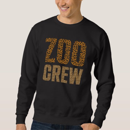 Zoo Crew Wild Animals Safari Wildlife Sweatshirt (Vorderseite)