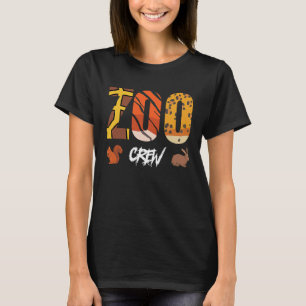 Zoo Crew Wildtier-Zoo-Gruppe T-Shirt