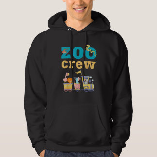 Zoo Crew Zookeeper Family Trip Zoo Visitor Wildlif Hoodie