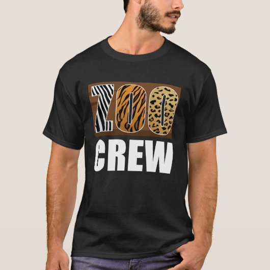 Zoo-Crew Zookeeper T-Shirt (Vorderseite)
