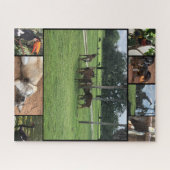 Zoo Days - Animal Puzzle Collage (Horizontal)