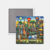 Zoo Dream 2 Magnet (Vorderseite/Rückseite)
