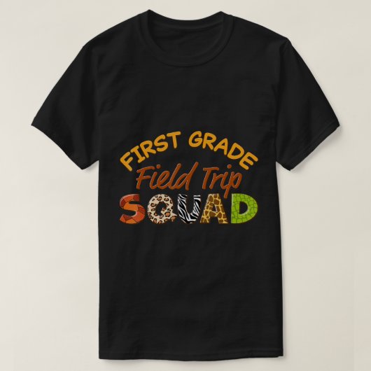 Zoo Field Trip Squad M T-Shirt (Design vorne)