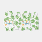 Zoo-Gefälligkeitsbox, Jungle Safari-Party Geschenkschachtel (Ungefaltet)