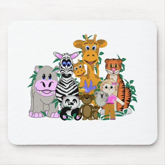 ZOO Girl Mousepad (Vorne)