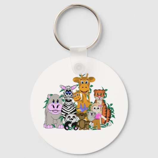 ZOO Girl Schlüsselanhänger (Vorderseite)