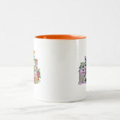ZOO Girl Zweifarbige Tasse (Mittel)