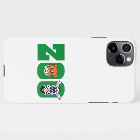 ZOO iPhone FALL Hülle (Rückseite (Horizontal))