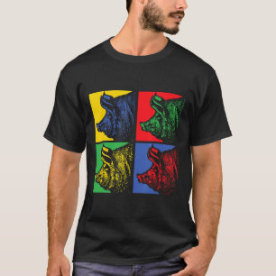 Zoo Keeper Bauer Geschenke Landtiere Schwein T-Shirt