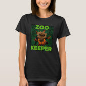 Zoo Keeper Funny Jungle Monkey Animal Lover Men Wo T-Shirt (Vorderseite)