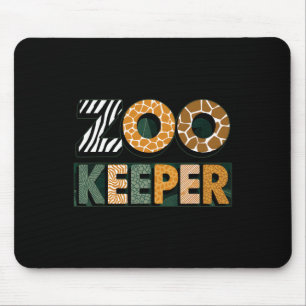 Zoo Keeper Kostüm Erwachsene Halloween-Party Safar Mousepad