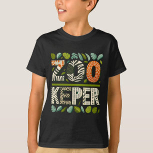 Zoo Keeper Kostüm Erwachsene Halloween-Party Safar T-Shirt