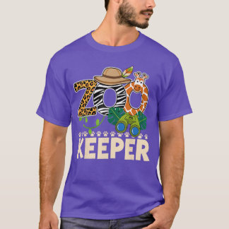Zoo-Keeper-Kostüm Halloween-Party Safari-Zookeepe T-Shirt