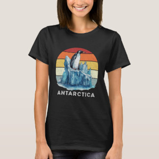 Zoo Keeper Penguins Retro Antarctica Vintage Pengu T-Shirt