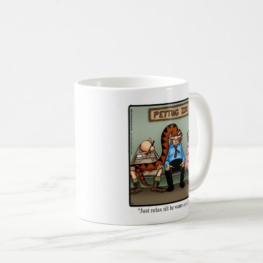 Zoo Keeper Spaß Tasse Geschenk (VorderseiteRechts)