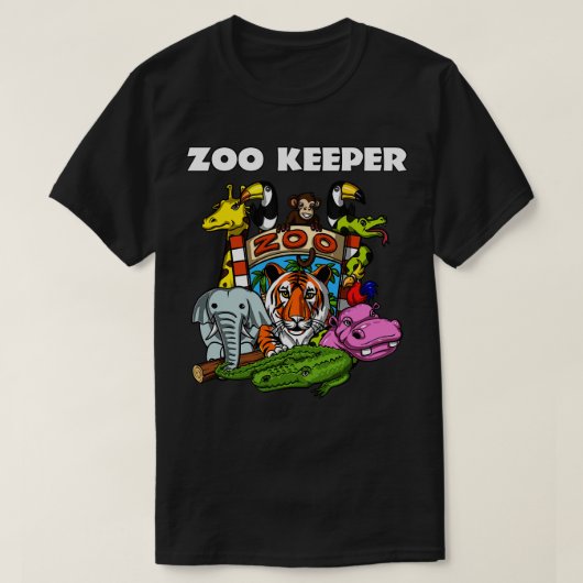Zoo Keeper T-Shirt (Design vorne)