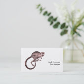 Zoo Keeper Visitenkarte (Stehend Vorderseite)