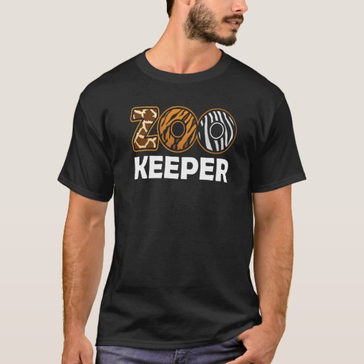Zoo Keeper Zookeeping Zoos Keeping Zookeeper T-Shirt (Vorderseite)