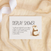 Zoo Kinderzimmer Animals Baby Display Dusche Mitteilungskarte