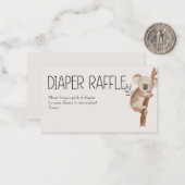 Zoo Kinderzimmer Tiere Kinderdusche Windelwanne Ra Mitteilungskarte (Vorderseite/Rückseite Beispiel)