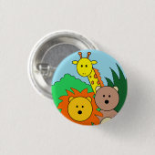 "Zoo-" Knopf Button (Vorne & Hinten)