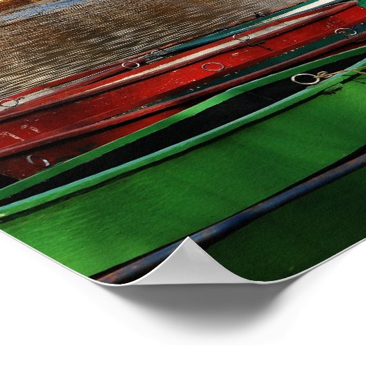 Zoo Lake Fountain Südafrika Poster (Ecke)