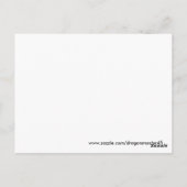 Zoo Life Postkarte (Rückseite)