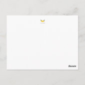 Zoo Postkarte (Rückseite)