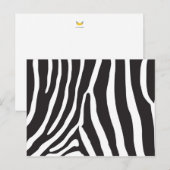 Zoo Postkarte (Vorne/Hinten)