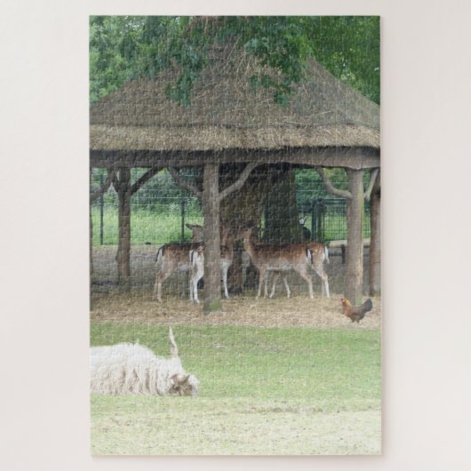 Zoo Puzzle: Deerpark Puzzle (Vertikal)