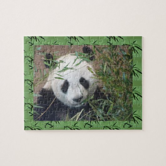 Zoo Puzzle: Niedlich Panda Puzzle (Horizontal)