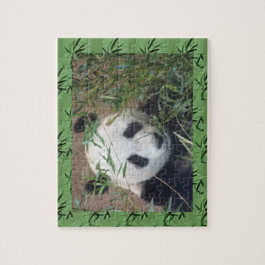 Zoo Puzzle: Niedlich Panda Puzzle (Vertikal)