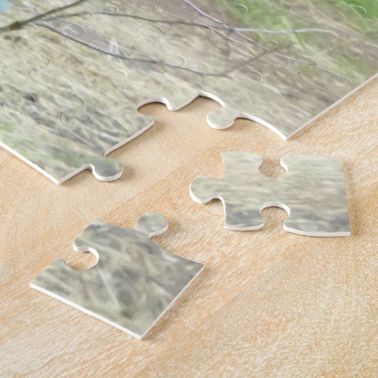 Zoo Puzzle: Niedlicher glücklicher Elefant Puzzle (Seite)