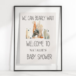 Zoo Safari Kinderzimmer Animals Baby Shoster Poster