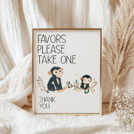 Zoo Safari Kinderzimmer Animals Kinderduschfavorit Poster