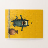 ZOO! Scared Cat Splash - Funny Puzzle (Horizontal)