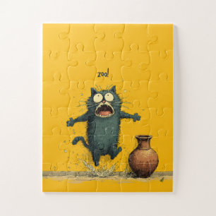 ZOO! Scared Cat Splash - Funny Puzzle