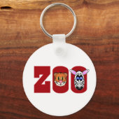 ZOO SCHLÜSSELANHÄNGER (Vorderseite)