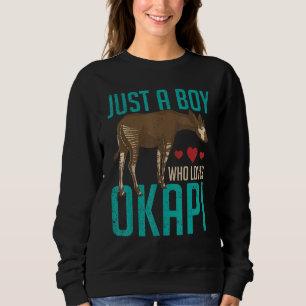 Zoo-Tier Jungen Afrika Safari-Zoo Wärter Niedlich Sweatshirt