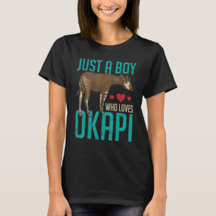 Zoo-Tier Jungen Afrika Safari-Zoo-Wärter Niedlich T-Shirt