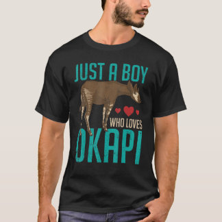 Zoo-Tier Jungen Afrika Safari-Zoo-Wärter Niedlich T-Shirt