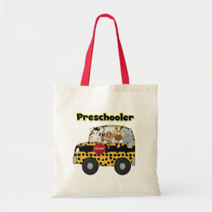 Zoo-Tier-Vorschult-shirts und Geschenke Tragetasche