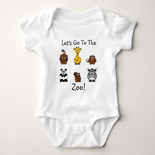 Zoo-Tiere Baby u. der T - Shirt der Kinder (Vorderseite)