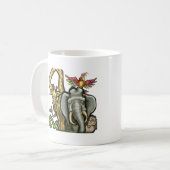 Zoo-Tiere Kaffeetasse (Vorderseite Links)