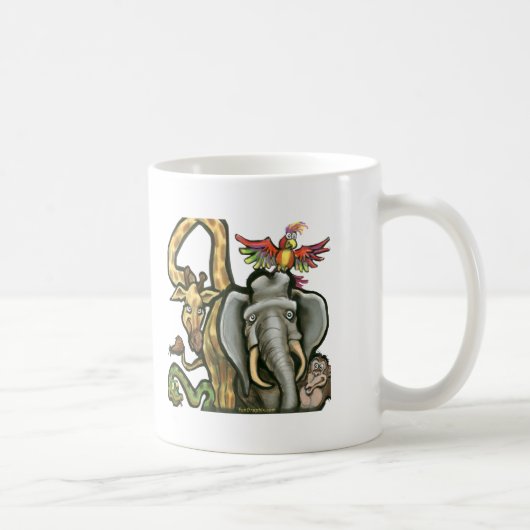 Zoo-Tiere Kaffeetasse (Rechts)