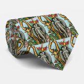 Zoo-Tiere Krawatte (Gerollt)