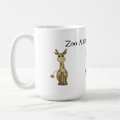 Zoo-Tiere sind cool Kaffeetasse (Links)
