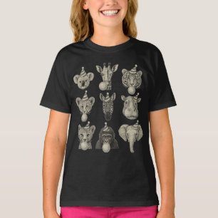 Zoo-Tiere-Wildlife-Geburtstagsfeier Zoo-Tag T-Shirt