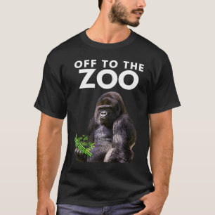 Zoo Tiere Wildlife Safari Zoo Ausflug T-Shirt
